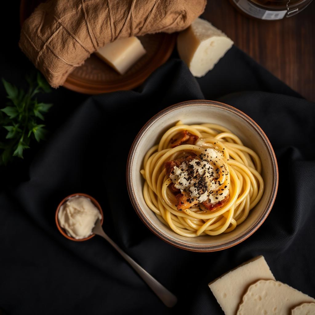 Espaguete à Carbonara